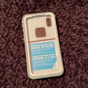 iPhone X life proof  FRE phone case